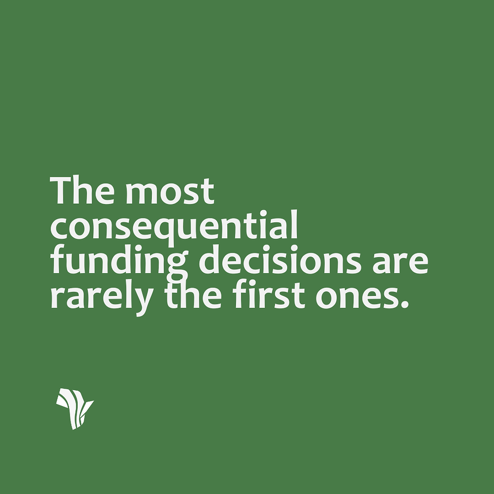 Second- and third-order decisions in philanthropy