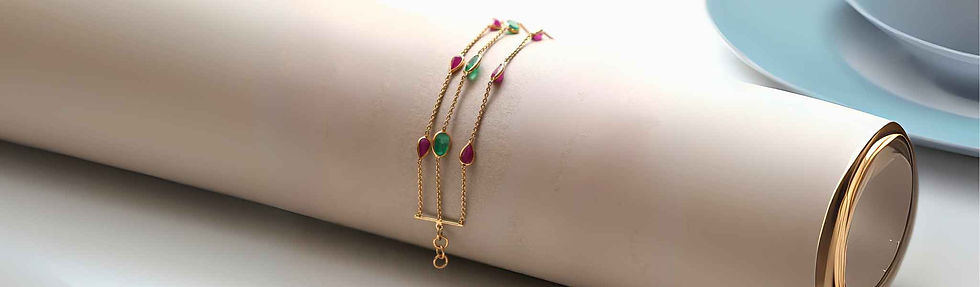 delicate 14k gold bracelets for women