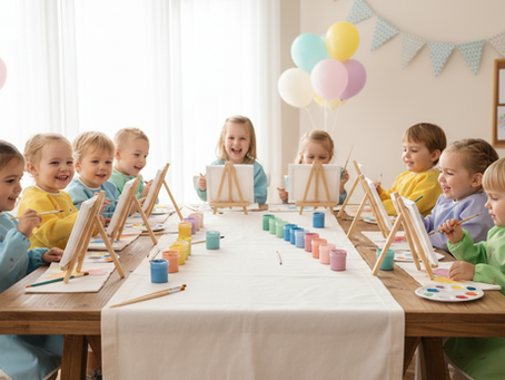 Kids Birthday Parties Paint Party Ideas for a Fun Celebration