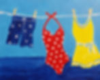 SL1602 Hanging Out to Dry! Bathing Suits