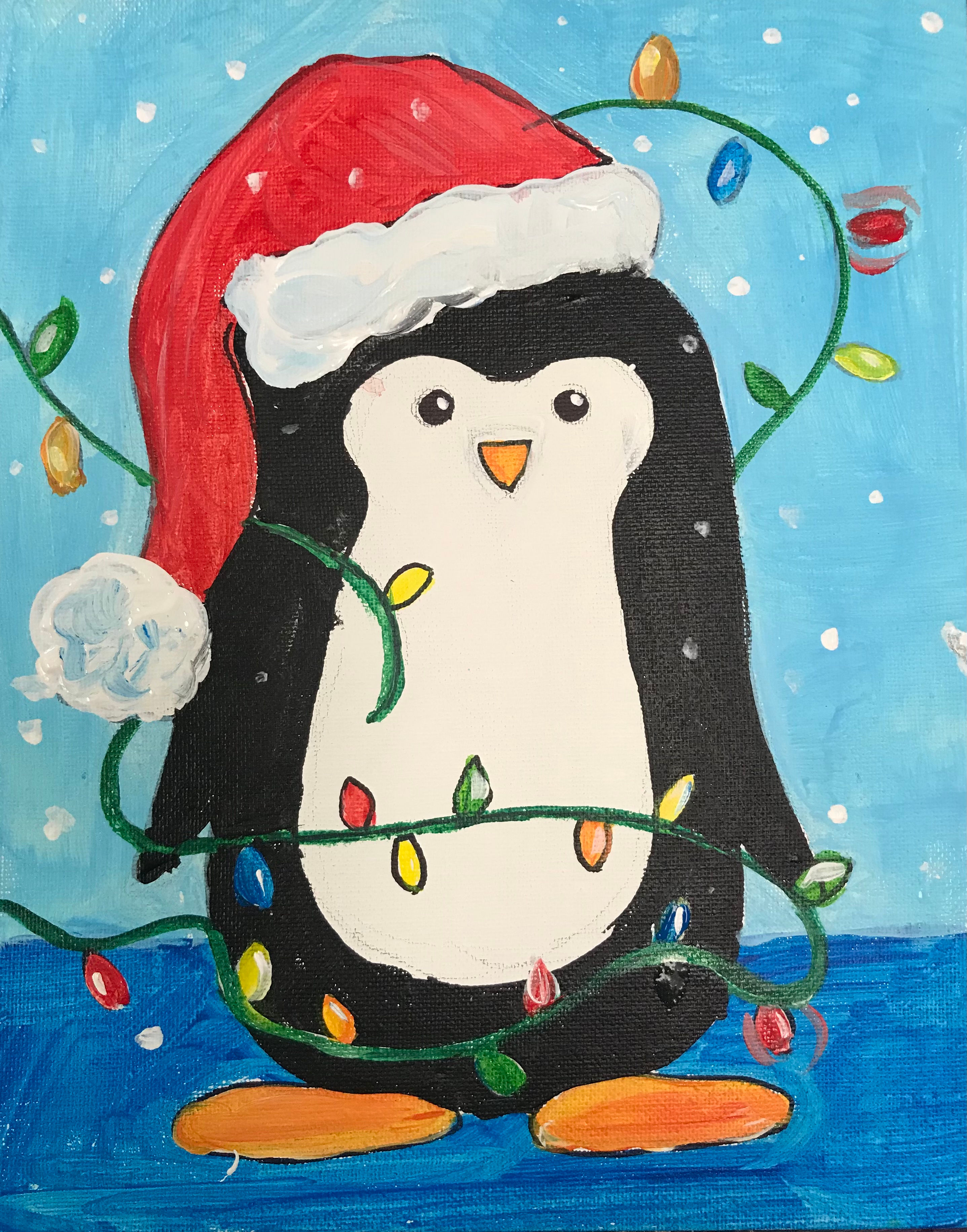 Penguin Paint Kit (11x14")