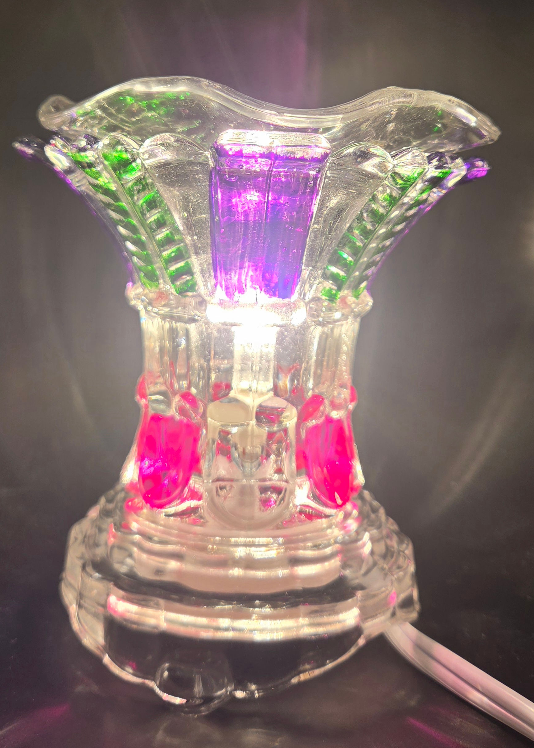 Purple and Pink Wax Warmer