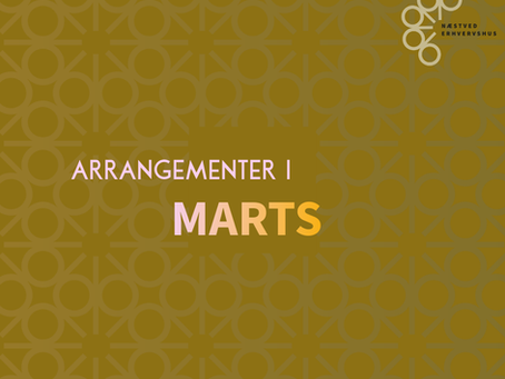 Arrangementer i marts