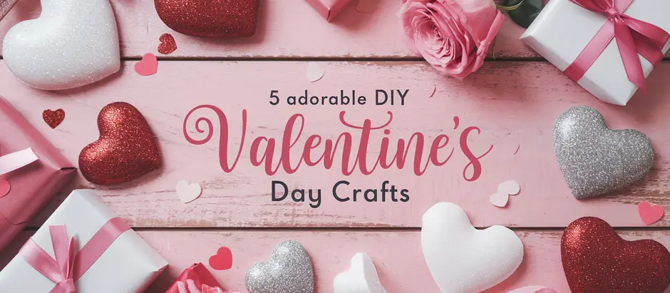 5 Adorable $5 DIY Valentine's Day Crafts