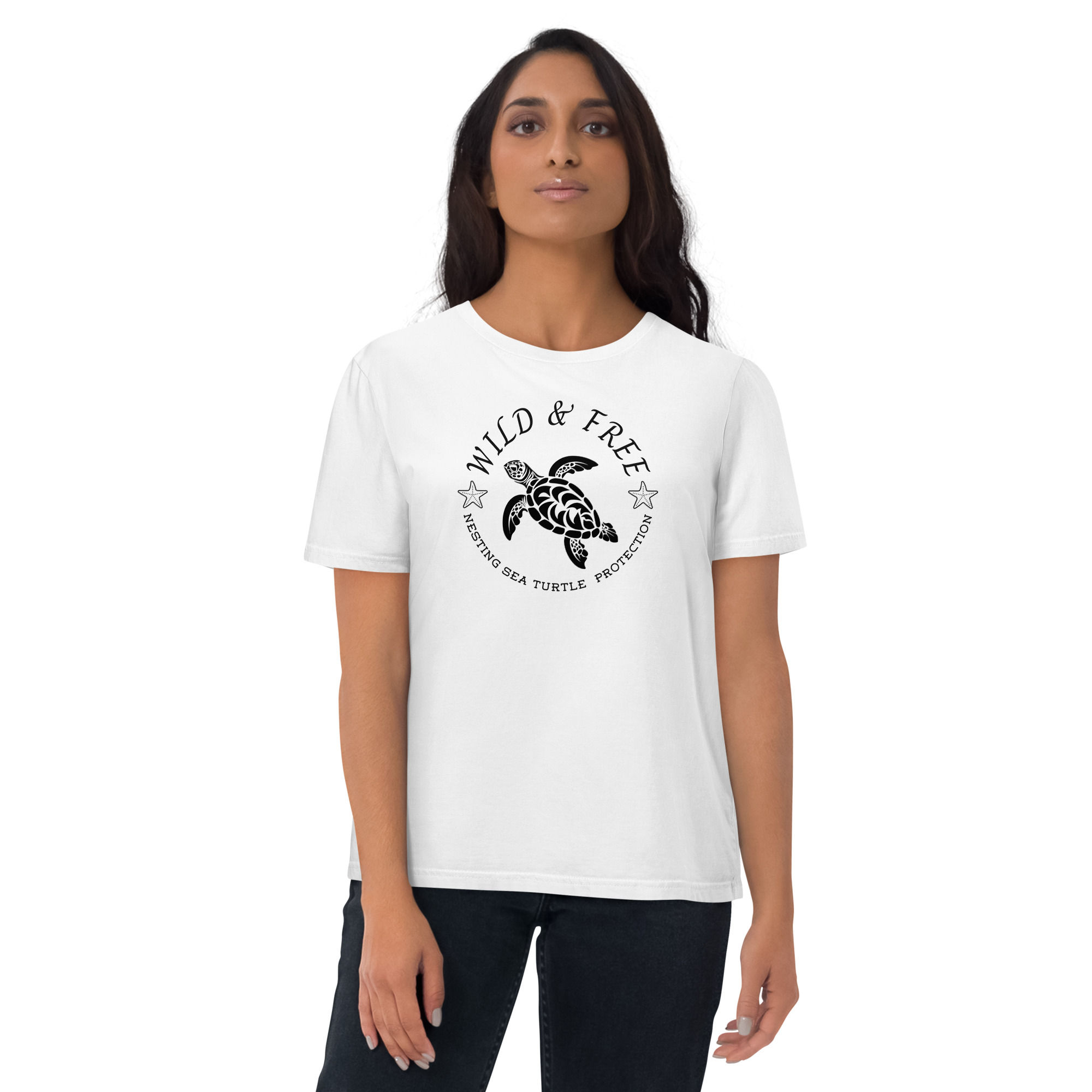 Nesting Sea Turtle Protection Unisex organic cotton t-shirt