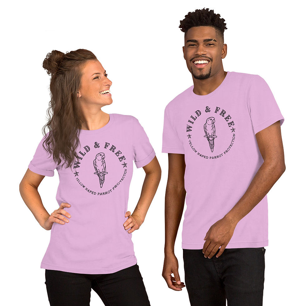 Thumbnail: Protect the Parrots!  (Unisex t-shirt)