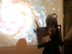 Mia and her amazing Unicorn