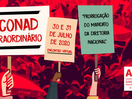 Confira o Caderno de Textos e a proposta de cronograma do 8º Conad Extraordinário