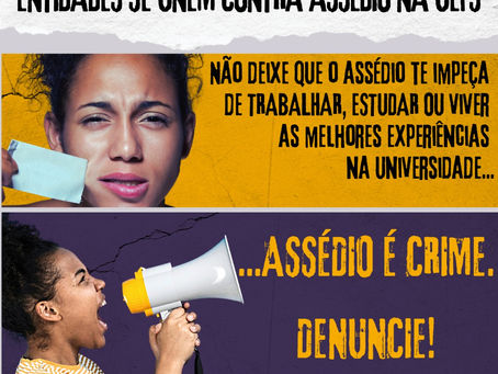 Comunidade acadêmica da Uefs lança campanha contra o assédio na universidade
