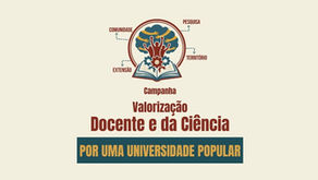 ADUFOP publica terceira entrevista da Campanha de Valorização Docente e da Ciência - Por uma Universidade Popular