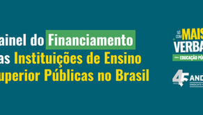 ANDES-SN lança Painel "Mais Verbas" que permite monitorar financiamento das universidades públicas