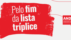 Dia Nacional de Luta pelo Fim da Lista Tríplice acontece em 9 de dezembro