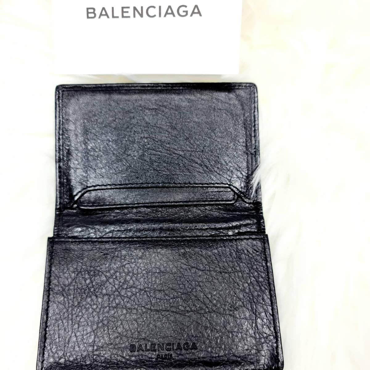 Balenciaga City Moto Bifold Card Holder