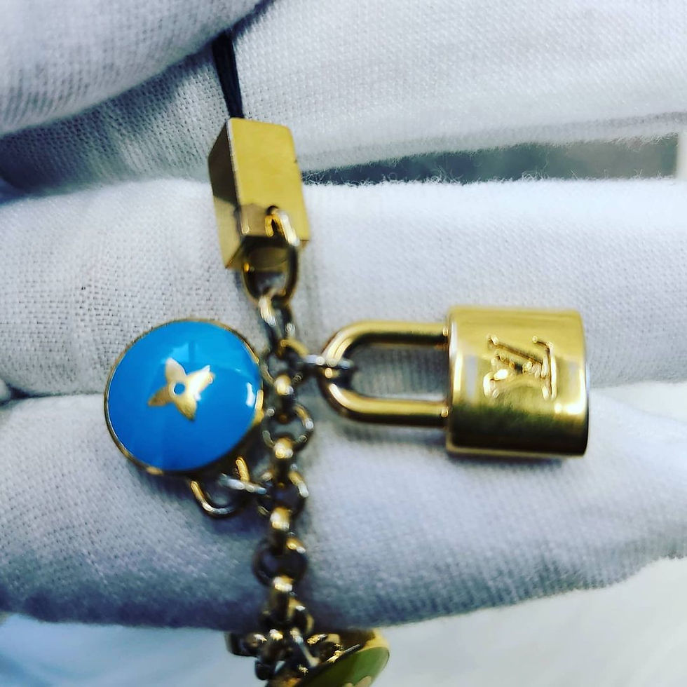 Thumbnail: Louis Vuitton Pastilles Cell Phone Strap Charm