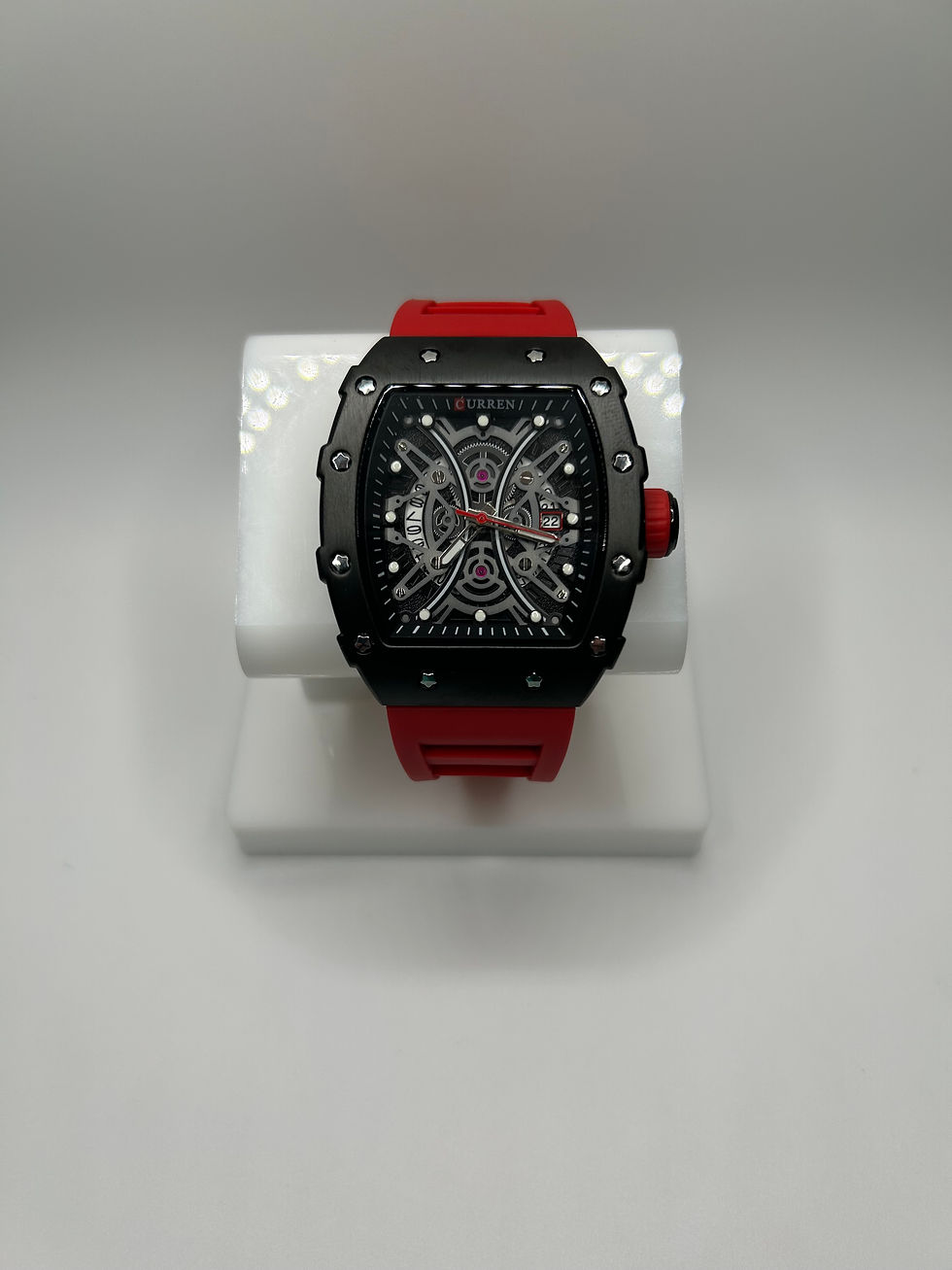 Thumbnail: Curren Fashion Watch - Skelton Dial 