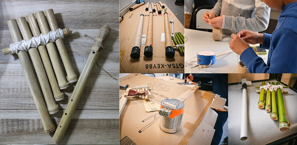 Stage de fabrication d'instruments de musique
