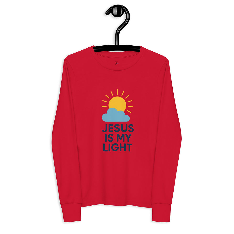 Thumbnail: AS130 Shining Light Youth long sleeve Tee