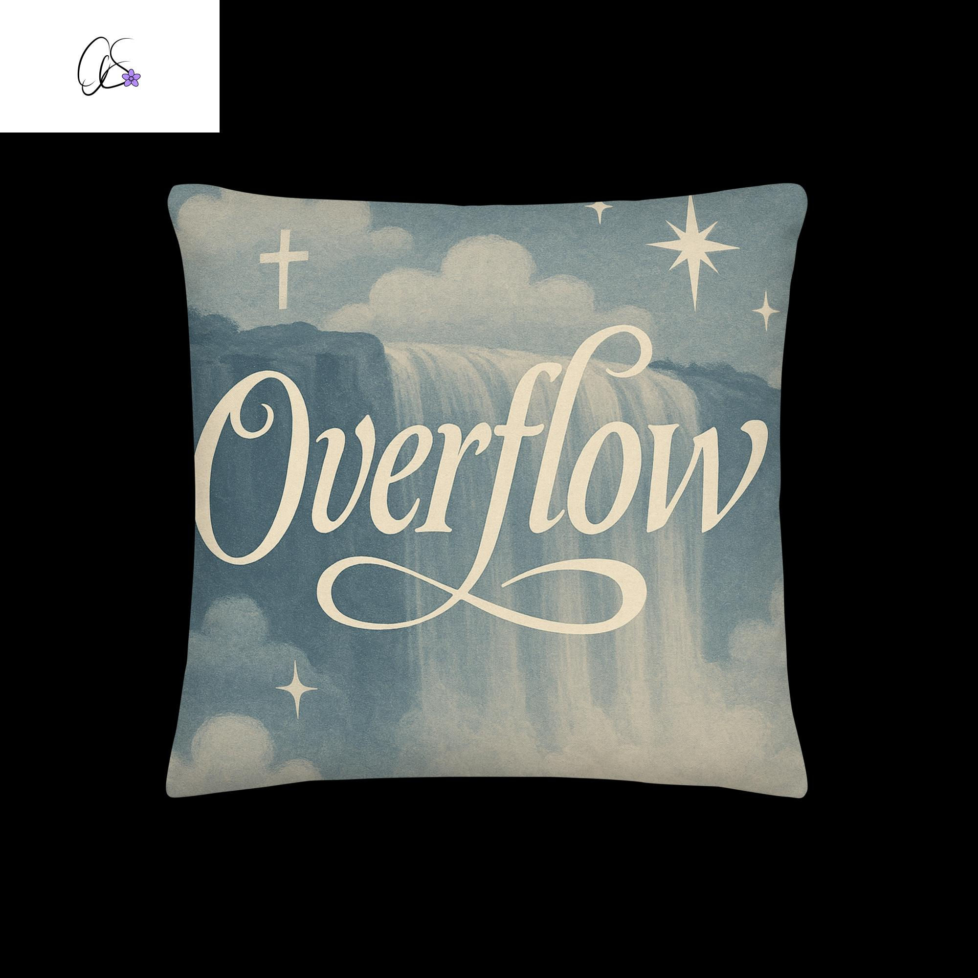 AS130 Blessed 18"x18" Premium Pillow