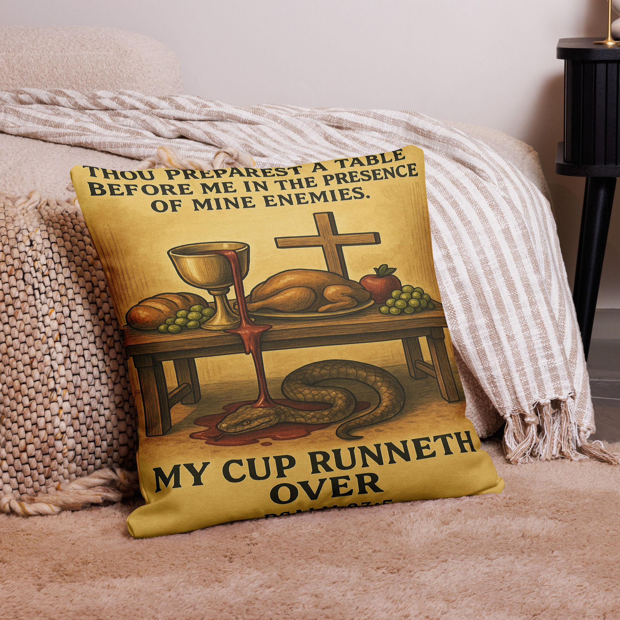 AS130 Kingdom 22"x22" Premium Pillow