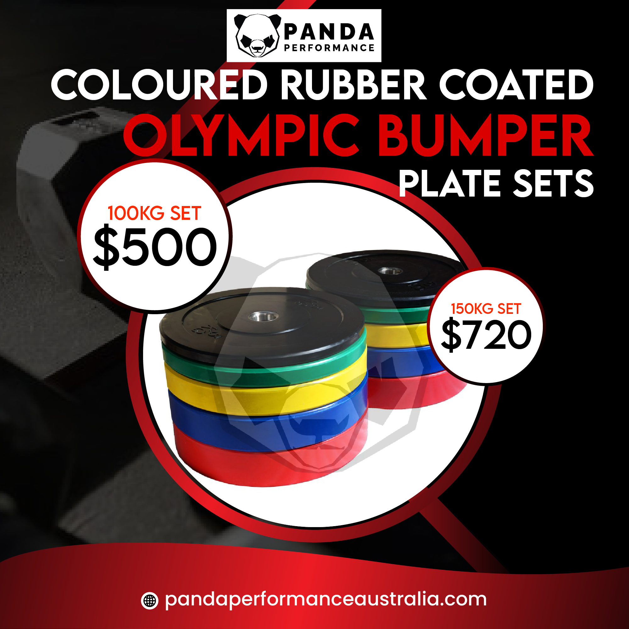 Coloured Bumper Plate Packages