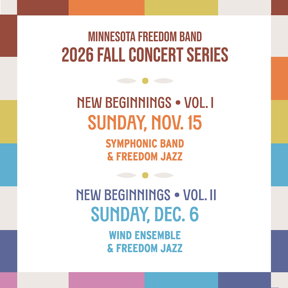 Combo Ticket - Fall Concert Series - Nov 15 & Dec 6
