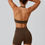 Thumbnail: Backless Halter Sports Shorts Set