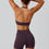 Thumbnail: Backless Halter Sports Shorts Set