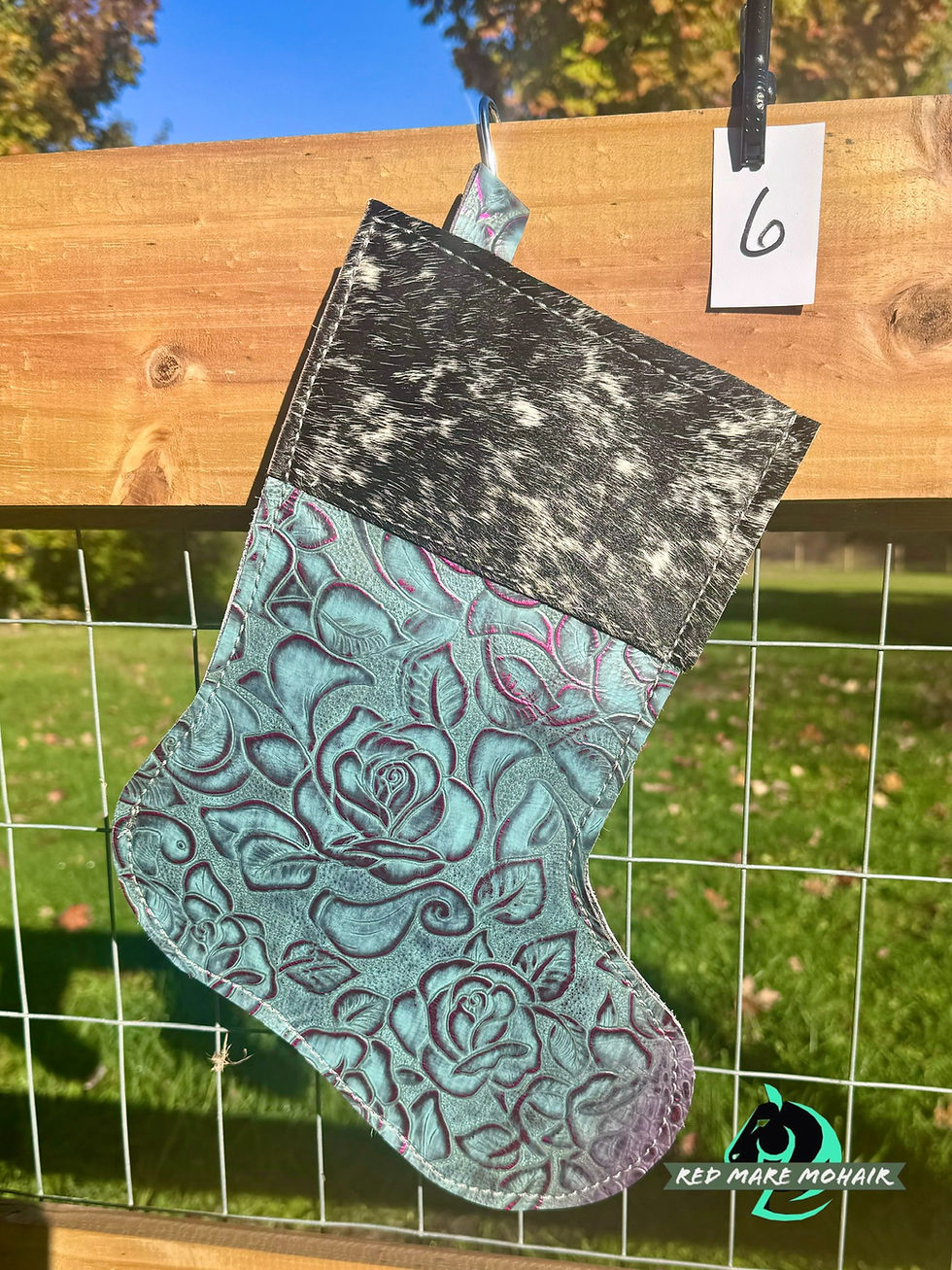 Thumbnail: Leather Christmas Stockings