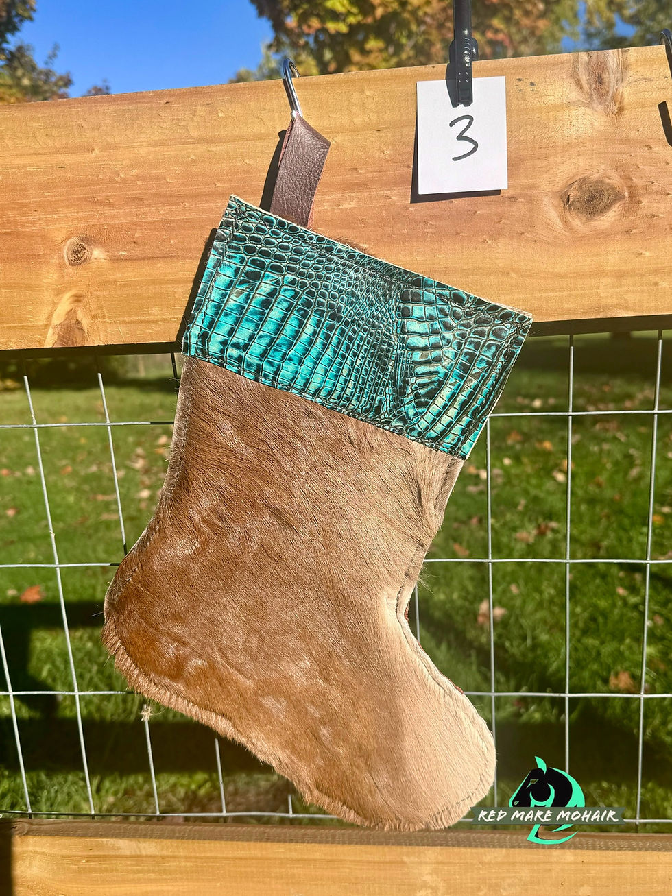 Thumbnail: Leather Christmas Stockings