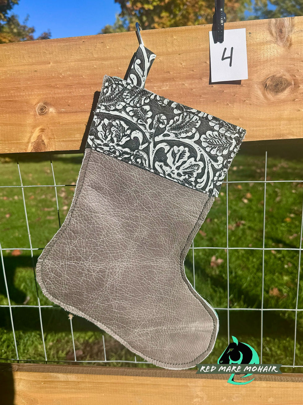 Thumbnail: Leather Christmas Stockings