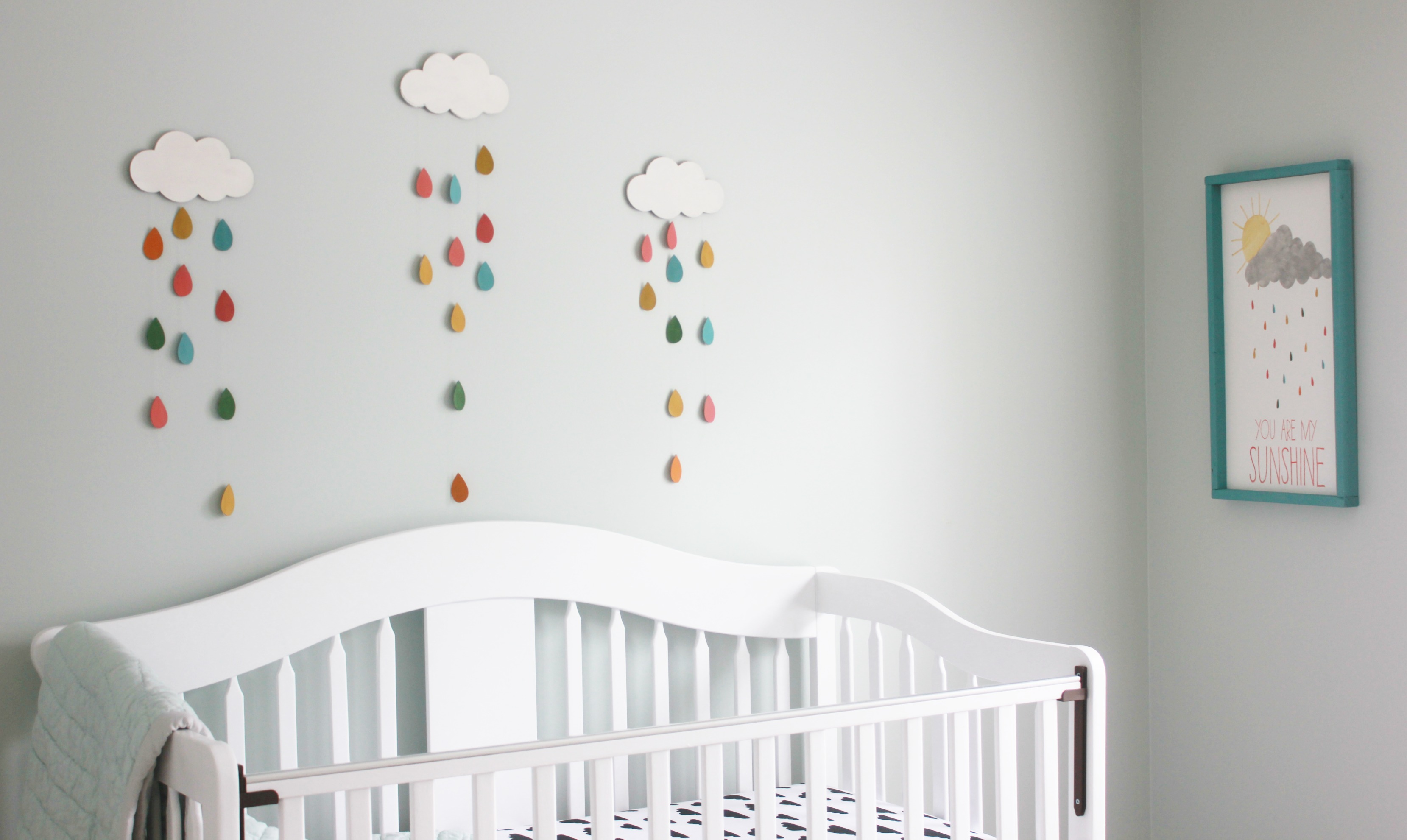 rainbow baby nursery