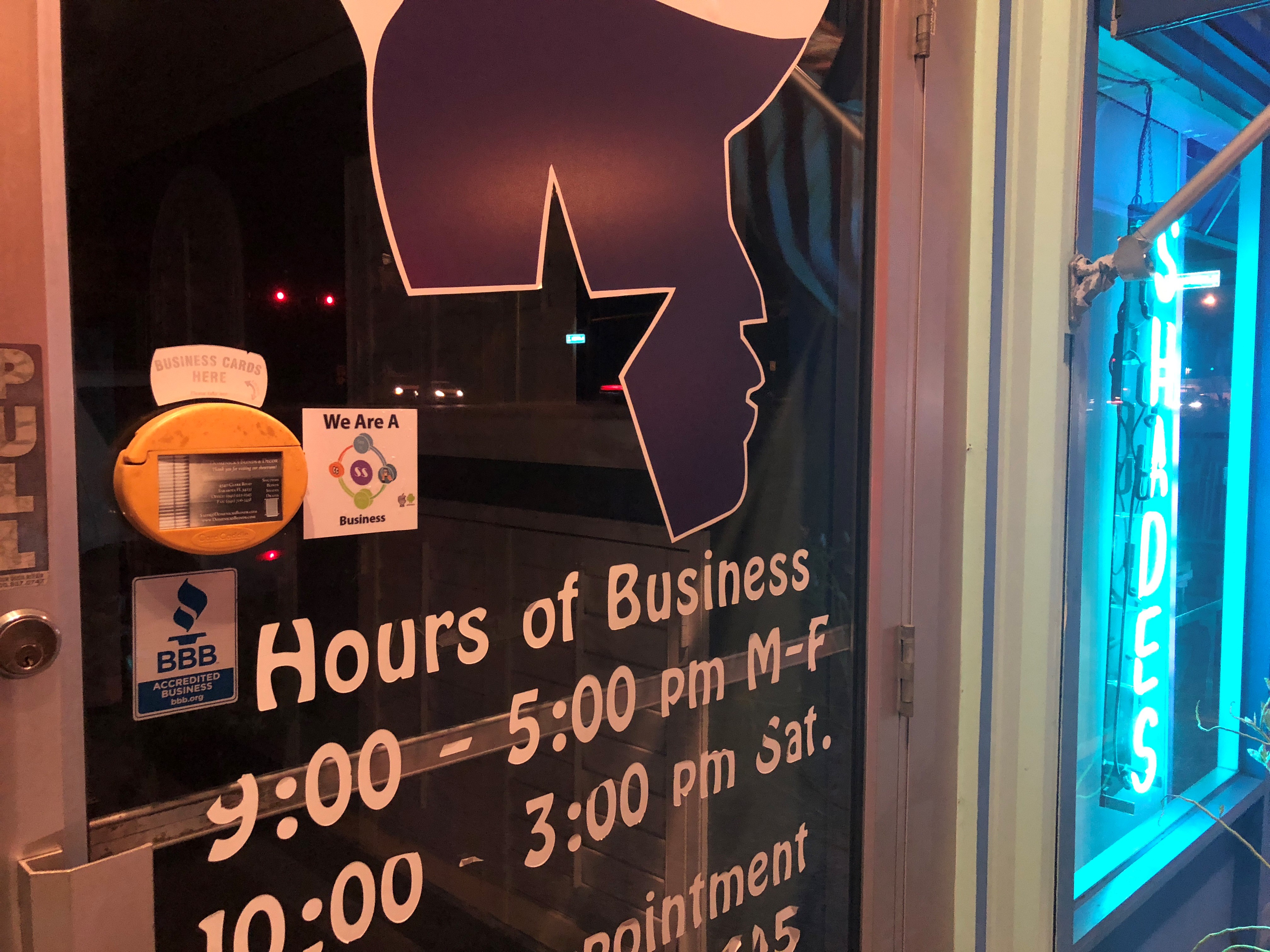 Business Support Sticker