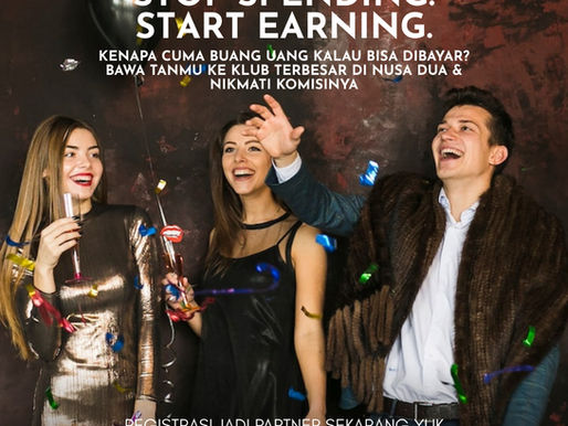 STOP SPENDING. START EARNING.