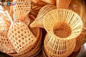 Thai woven baskets