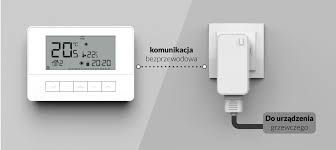 Miniatura: STEROWNIK REGULATOR TERMOSTAT POKOJOWY T-4.2 BEZPRZEWODOWY TYGODNIOWY TECH