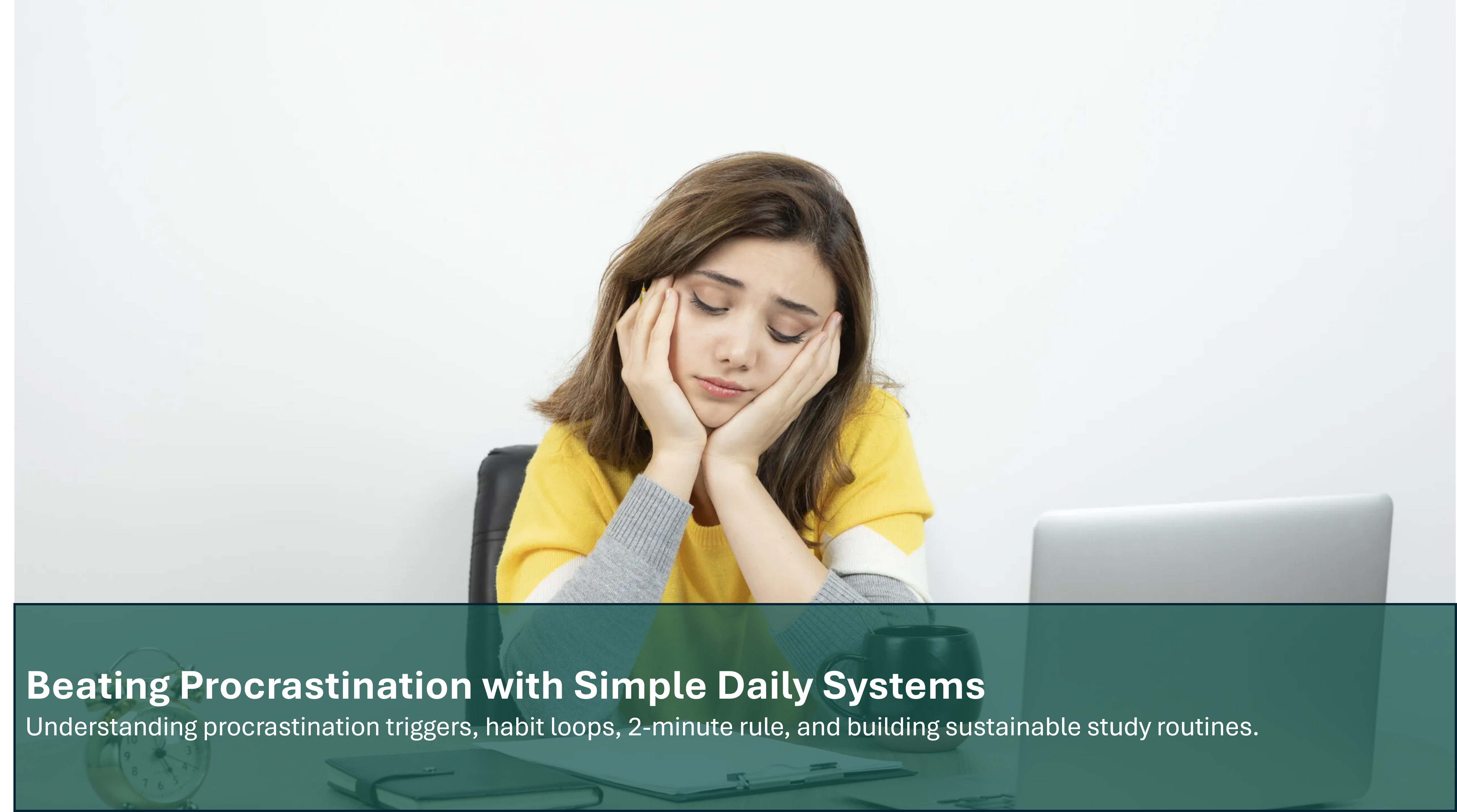 Beating Procrastination with Simple Daily Systems