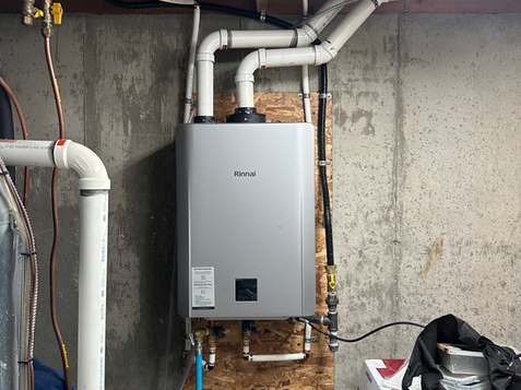 High-efficiency HVAC system professionally installed by RENIX in a residential home.