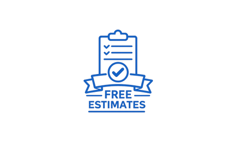 Free on-site estimate icon representing RENIX Landscaping & Renovation's complimentary consultation and personalized project estimates for residential and commercial properties across Ontario.