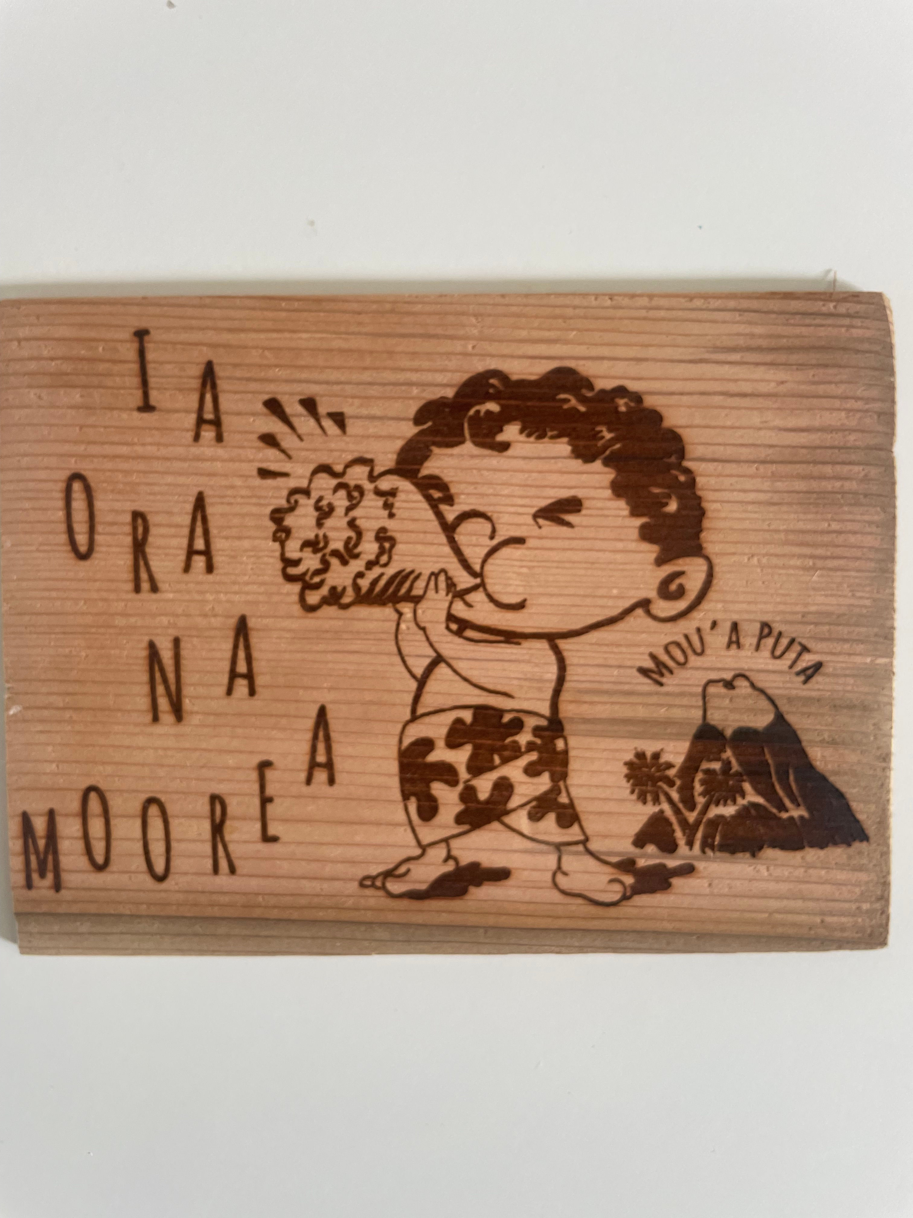 Tama Wooden card