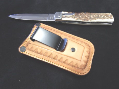 Miniature : ETUI  « CLIP ON » pour couteaux pliants