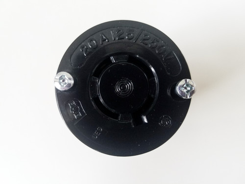 250 VAC 20 A L6-20R, Hubbell Incorporated HBL2323 Twist-Lock®, Insulgrip® Locking Device Connector 250 VAC 20 A L6-20R, Hubbell Incorporated HBL2323 Twist-Lock®, Insulgrip® Locking Device Connector