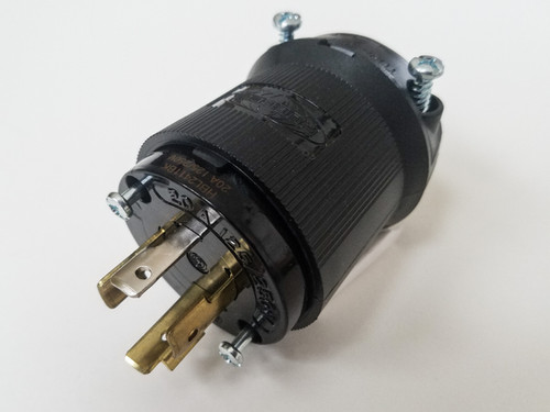 Hubbell 2411BK Twist-Lock Plug | OA Windsor Company