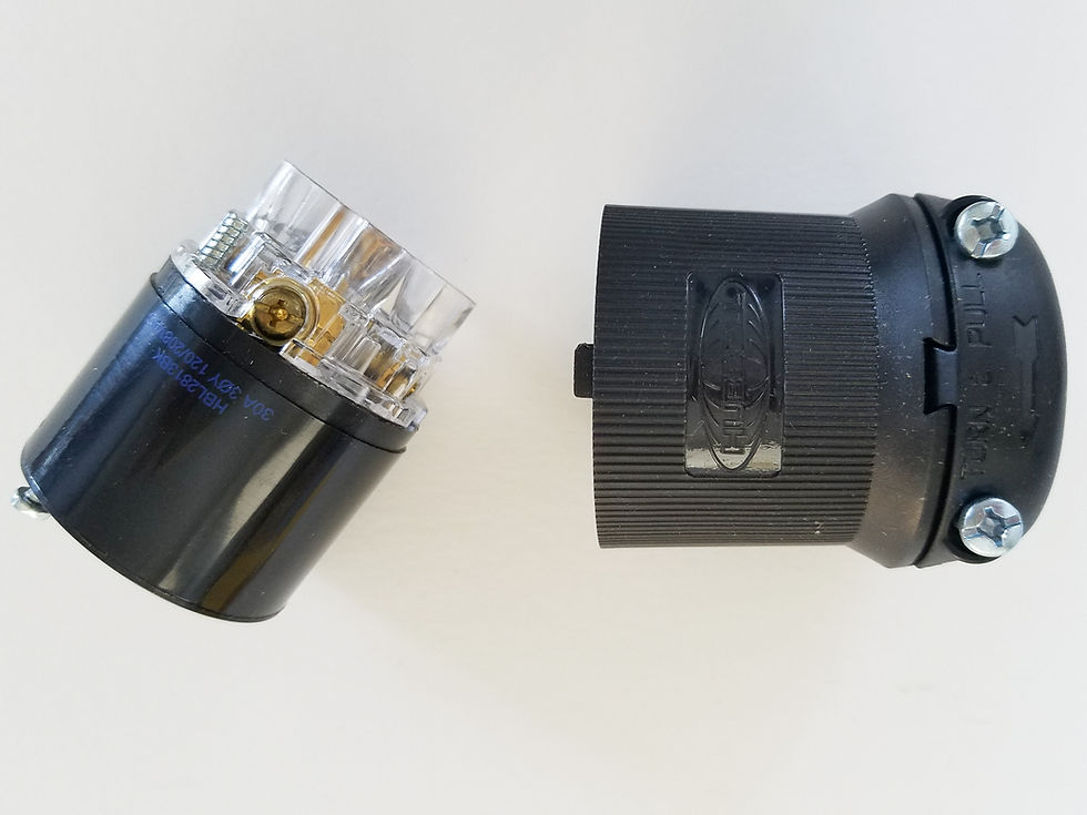 Thumbnail: Hubbell 2813BK Twist-Lock Connector