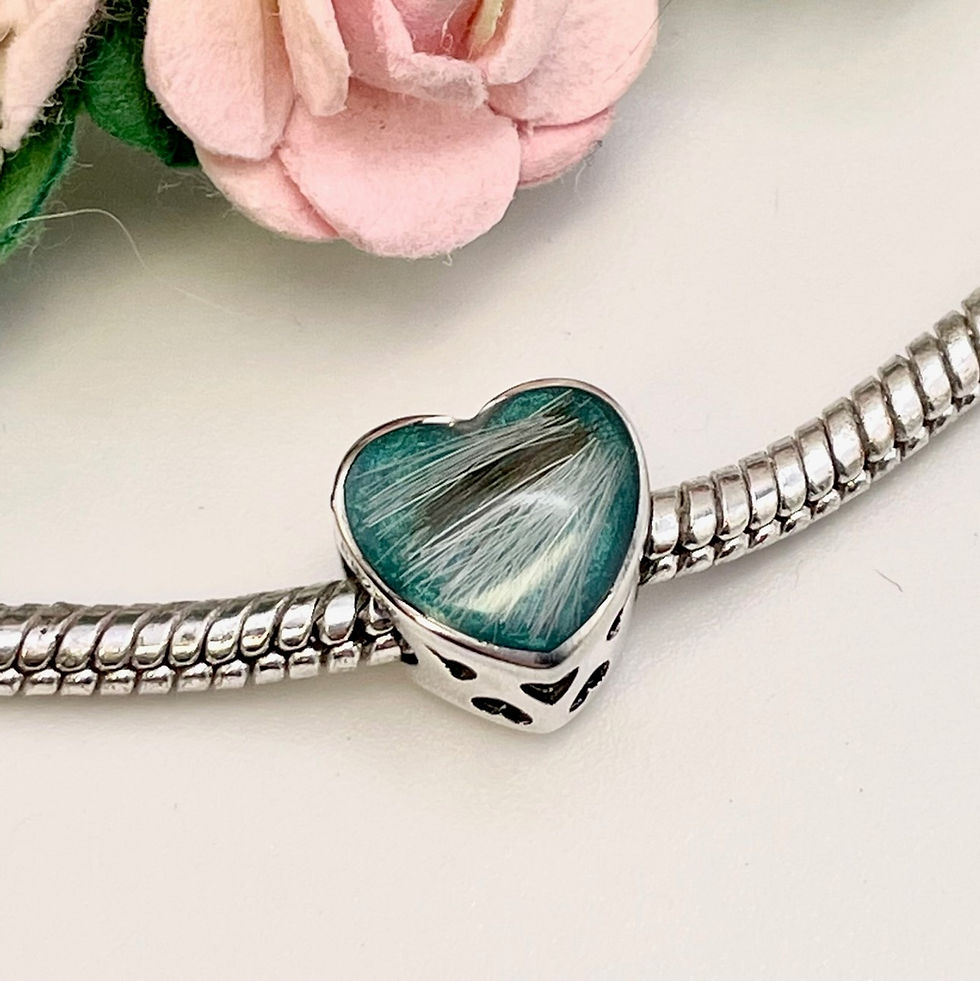 Thumbnail: Sterling Silver Heart Charms
