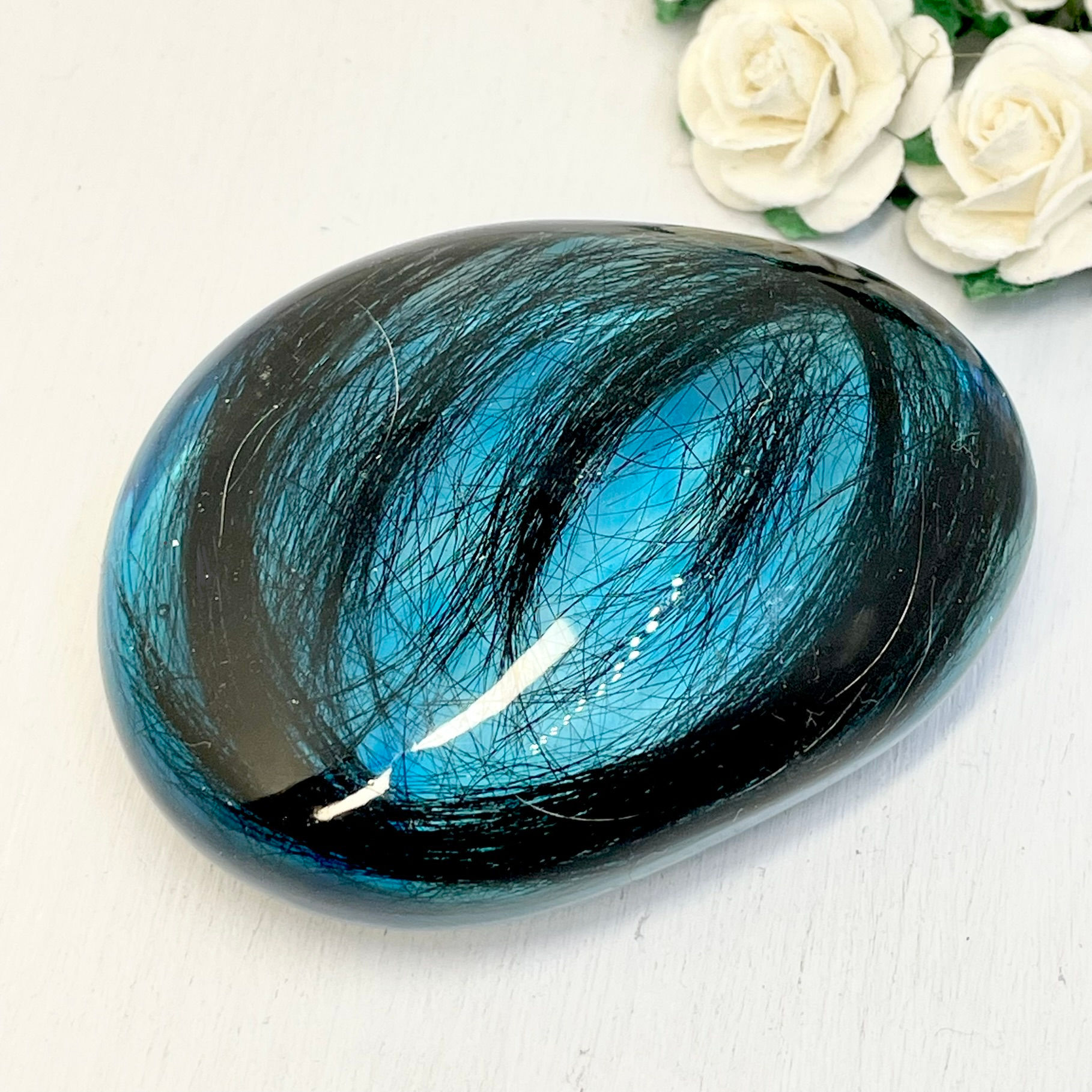 Resin Pebble for Fur, Hair or Ashes