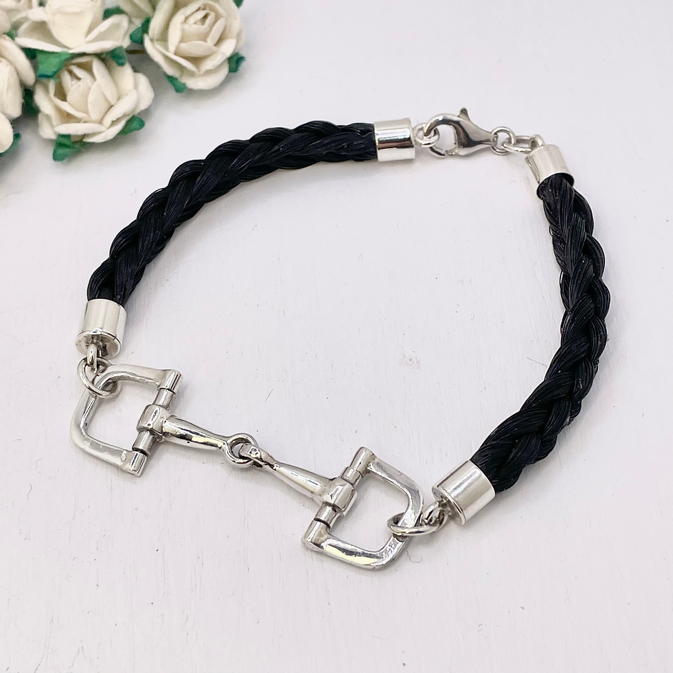 Thumbnail: D Ring Snaffle Bracelet