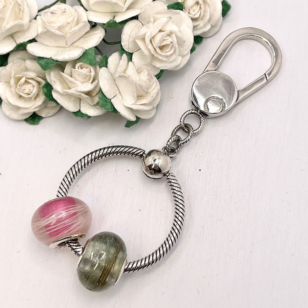 Thumbnail: Bag Charm complete with One Bead