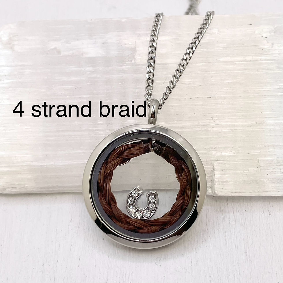 Thumbnail: 30mm Locket Pendant with Braid