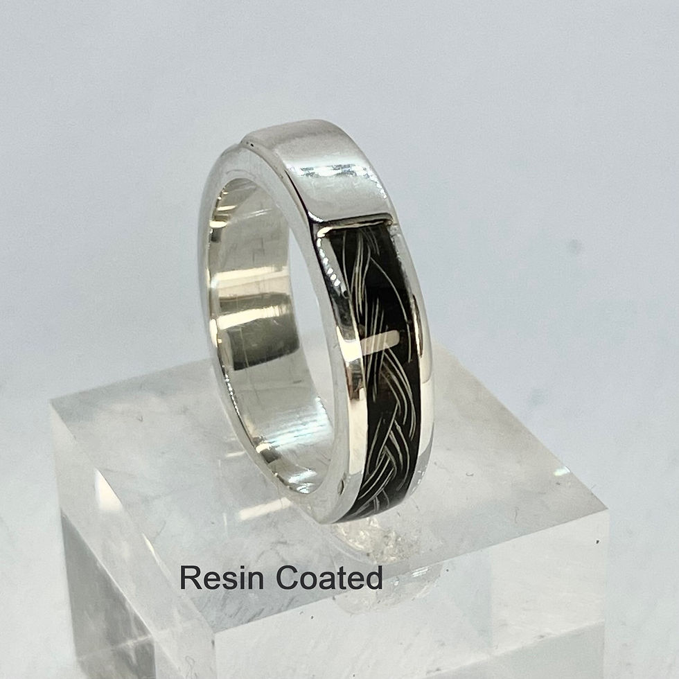 Slim Ring for your Horses Hair