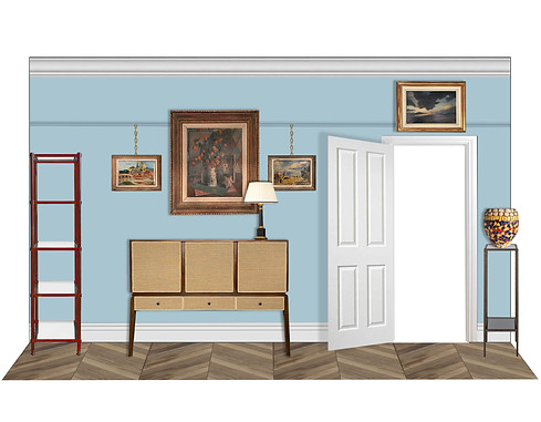 elevation living room